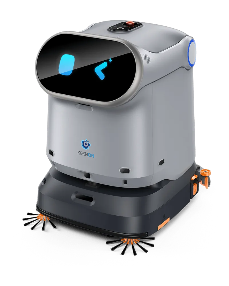 Perth Robots C40 compact scrubber