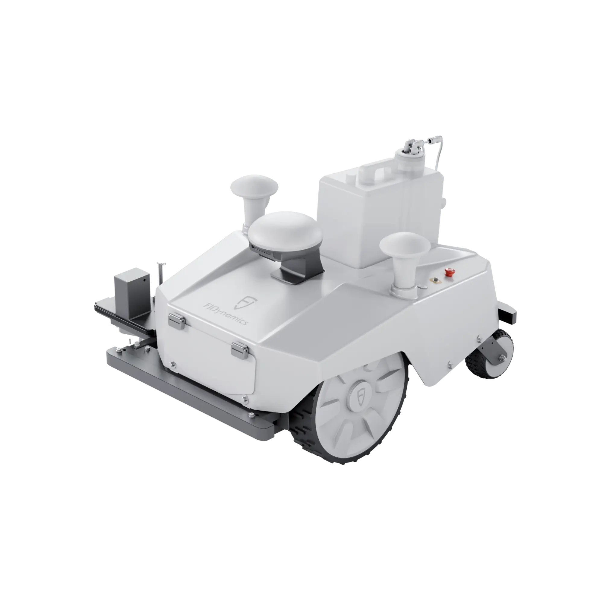 FJD PaintMaster Pro line-marking robot, studio render